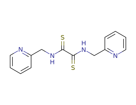 Ethanedithioamide,N1,N2-bis(2-pyridinylmethyl)- cas  63905-02-2