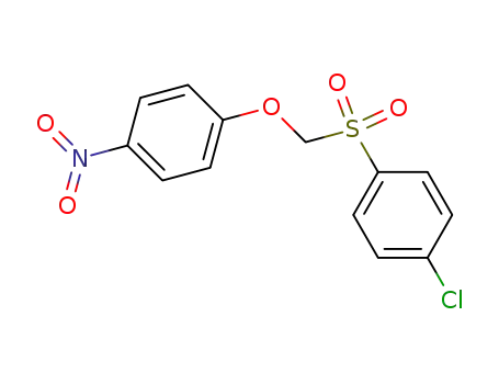 1-chloro-4-[(4-nitrophenoxy)methylsulfonyl]benzene