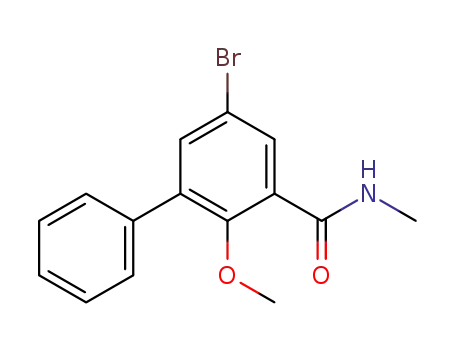 5-Bromo-2-methoxy-N-methyl-3-phenylbenzamide