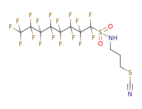 N-(3-thiocyanatopropyl)-perfluorooctanesulfonamide