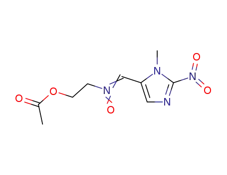 N-(2-アセトキシエチル)-N-[(1-メチル-2-ニトロ-1H-イミダゾール-5-イル)メチレン]アミンオキシド