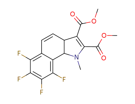 6,7,8,9-Tetrafluoro-3a,9b-dihydro-1-methyl-1H-benz[g]indole-2,3-dicarboxylic acid dimethyl ester
