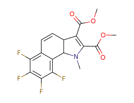6,7,8,9-テトラフルオロ-3a,9b-ジヒドロ-1-メチル-1H-ベンゾ[g]インドール-2,3-ジカルボン酸ジメチル
