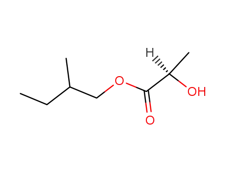 Molecular Structure of 638-33-5 (2-methyl butyl lactate)