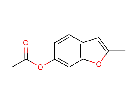 Molecular Structure of 92810-82-7 (6-acetoxy-2-methylbenzofuran)