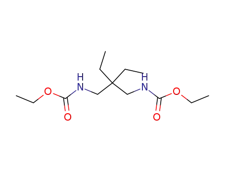 Molecular Structure of 63884-61-7 ((2,2-Diethyl-1,3-propanediyl)dicarbamic acid diethyl ester)