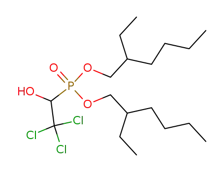 (2,2,2- 트리클로로 -1- 히드 록시 에틸) 포스 폰산 비스 (2- 에틸 헥실) 에스테르