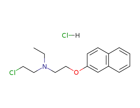 Molecular Structure of 63917-98-6 (2-chloro-N-ethyl-N-[2-(naphthalen-2-yloxy)ethyl]ethanaminium chloride)