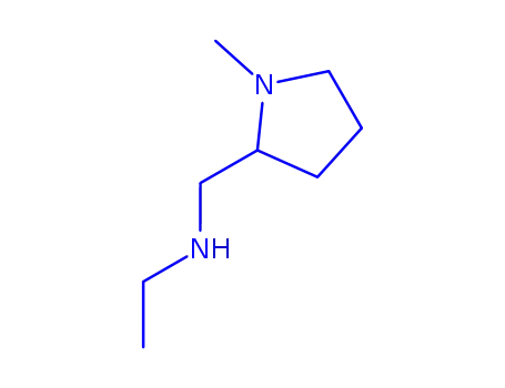 Molecular Structure of 68339-47-9 (ETHYL[(1-METHYLPYRROLIDIN-2-YL)METHYL]AMINE)