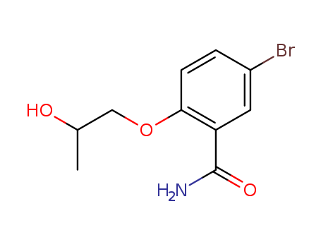 5-Bromo-2-(2-hydroxypropoxy)benzamide