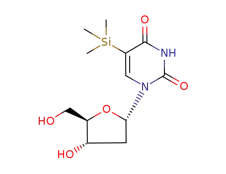 1-(2-Deoxy-alpha-D-ribofuranosyl)-5-trimethylsilyluracil hydrate