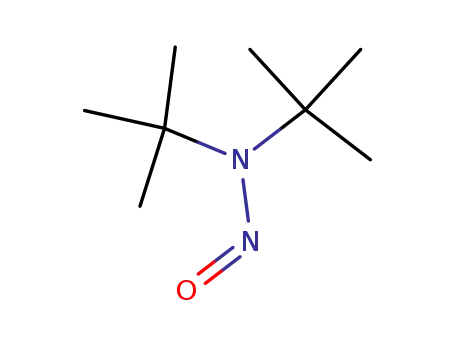 Molecular Structure of 63819-70-5 (N-tert-butyl-2-methyl-N-nitrosopropan-2-amine)