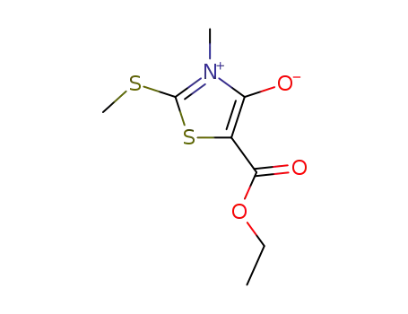 (Z)-Ethoxy[3-methyl-2-(methylsulfanyl)-4-oxo-1,3-thiazol-3-ium-5(4H)-ylidene]methanolate
