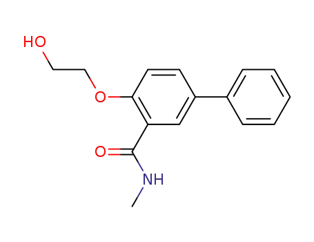 2-(β-히드록시에톡시)-N-메틸-5-페닐벤즈아미드