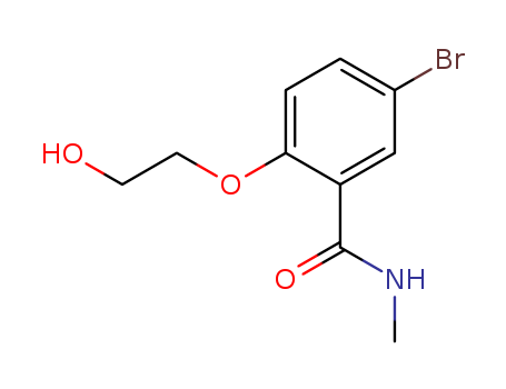 5-Bromo-2-(2-hydroxyethoxy)-N-methylbenzamide
