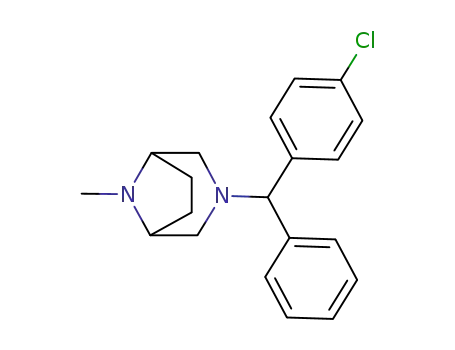 3-[p-クロロフェニル(フェニル)メチル]-8-メチル-3,8-ジアザビシクロ[3.2.1]オクタン