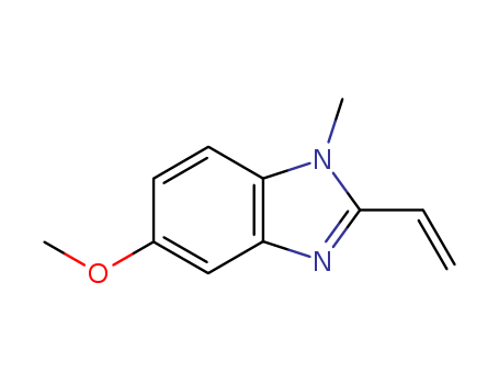 1H-Benzimidazole,2-ethenyl-5-methoxy-1-methyl-