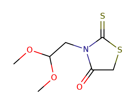 3-(2,2-dimethoxyethyl)-2-sulfanylidene-thiazolidin-4-one