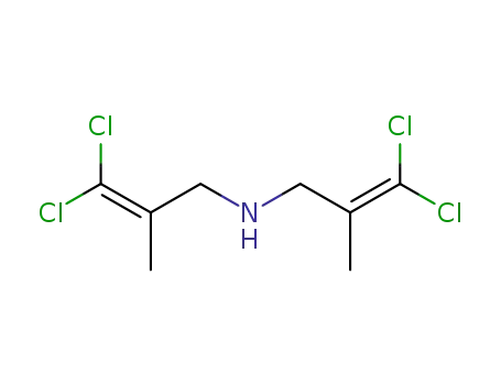 Molecular Structure of 90086-61-6 (Bis-(3.3-dichlor-2-methallyl)-amin)
