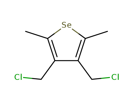 3,4-BIS(CHLOROMETHYL)-2,5-DIMETHYLSELENOPHENE