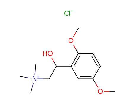 [2-(2,5-dimethoxyphenyl)-2-hydroxyethyl]-trimethylazanium chloride