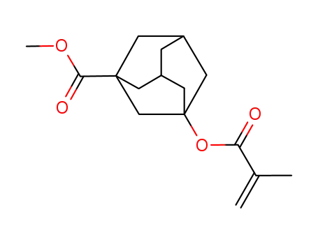 1-(meth)acryloyloxy-3-methoxycarbonyl adamantane