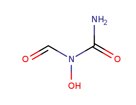 Molecular Structure of 684-92-4 (1-formyl-1-hydroxyurea)