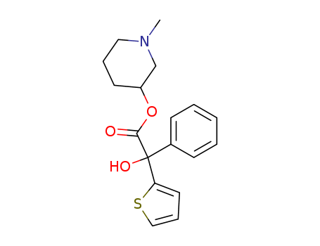 α-(2-Thienyl)-α-hydroxybenzeneacetic acid 1-methyl-3-piperidinyl ester