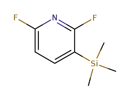 Pyridine, 2,6-difluoro-3-(trimethylsilyl)-