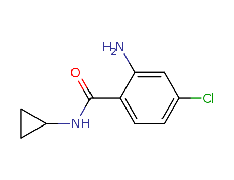 Benzamide, 2-amino-4-chloro-N-cyclopropyl-