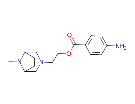 8-메틸-3,8-디아자바이사이클로[3.2.1]옥탄-3-에탄올 p-아미노벤조에이트