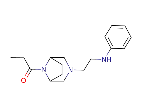3-(2-アニリノエチル)-8-プロピオニル-3,8-ジアザビシクロ[3.2.1]オクタン
