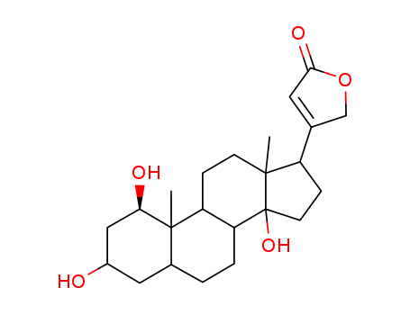3-[(1R,3R,5R,10S,13R,14S,17R)-1,3,14-trihydroxy-10,13-dimethyl-1,2,3,4,5,6,7,8,9,11,12,15,16,17-tetradecahydrocyclopenta[a]phenanthren-17-yl]-2H-furan-5-one