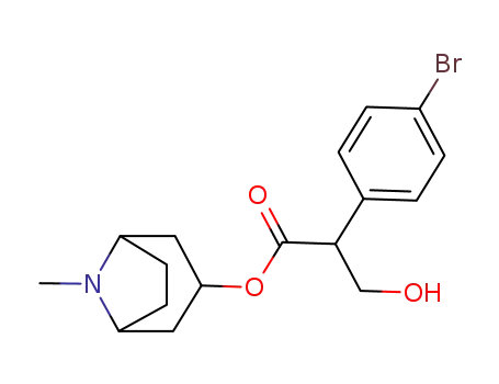 4-브로모-α-(히드록시메틸)벤젠아세트산 8-메틸-8-아자비시클로[3.2.1]옥탄-3-일 에스테르