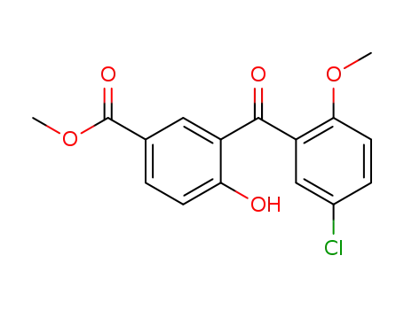 3-(5-クロロ-2-メトキシベンゾイル)-4-ヒドロキシ安息香酸メチル