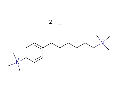N,N,N-trimethyl-4-[6-(trimethylammonio)hexyl]anilinium diiodide