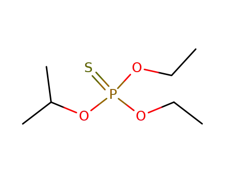 Molecular Structure of 63873-23-4 (O,O-diethyl O-(1-methylethyl) thiophosphate)
