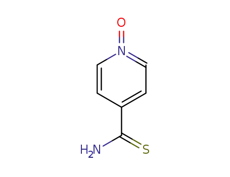 Molecular Structure of 63919-16-4 (Isonicotinthioamide 1-oxide)
