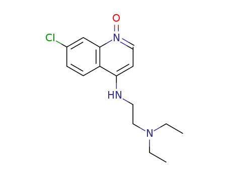 Molecular Structure of 63937-21-3 (N'-(7-Chloro-4-quinolinyl)-N,N-diethyl-1,2-ethanediamine N-oxide)
