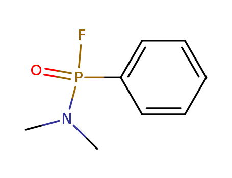 Phosphonamidicfluoride, N,N-dimethyl-P-phenyl- (7CI,8CI) cas  6840-03-5