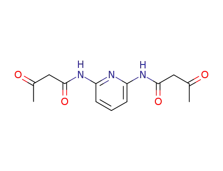 Molecular Structure of 63896-86-6 (2,6-Bis(acetoacetylamino)pyridine)