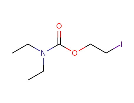 diethyl-carbamic acid-(2-iodo-ethyl ester)