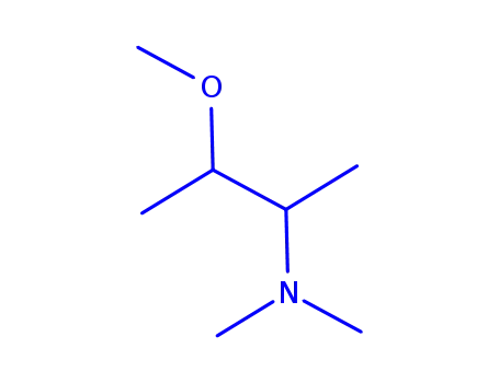 Molecular Structure of 639860-78-9 (2-Butanamine,3-methoxy-N,N-dimethyl-,(2R,3R)-rel-(9CI))