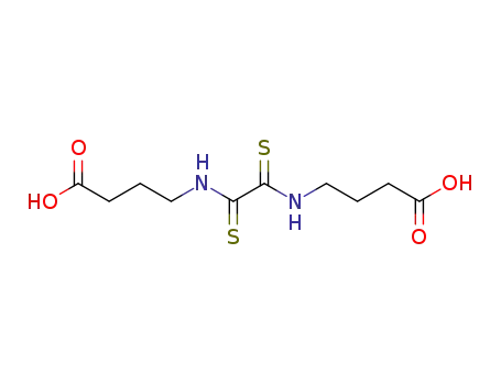 Molecular Structure of 63904-88-1 (N,N'-Bis(3-carboxypropyl)ethanebisthioamide)