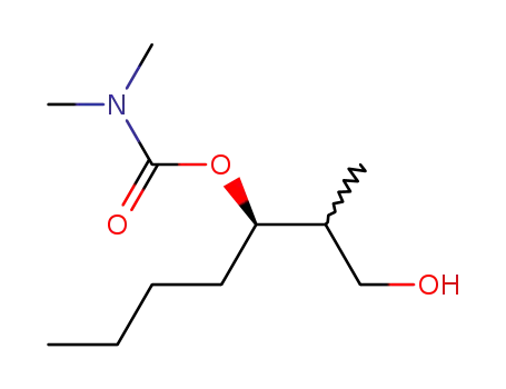 Dimethyl-carbamic acid (R)-1-(2-hydroxy-1-methyl-ethyl)-pentyl ester