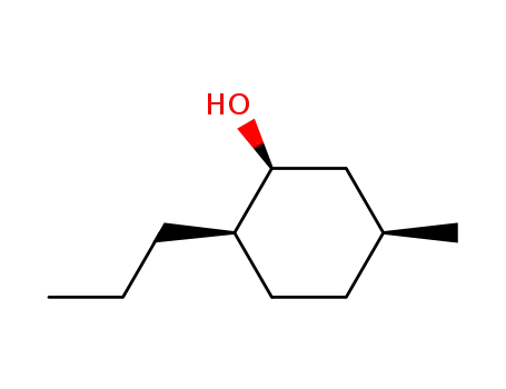 (+/-)-5<i>c</i>-methyl-2<i>c</i>-propyl-cyclohexan-<i>r</i>-ol
