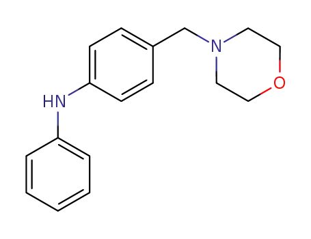 Molecular Structure of 64097-54-7 (4-(morpholin-4-ylmethyl)-N-phenylaniline)