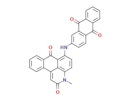 6-[(9,10-Dihydro-9,10-dioxoanthracen-2-yl)amino]-3-methyl-3H-dibenz[f,ij]isoquinoline-2,7-dione
