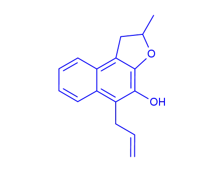 5-Allyl-1,2-dihydro-2-methylnaphtho[2,1-b]furan-4-ol