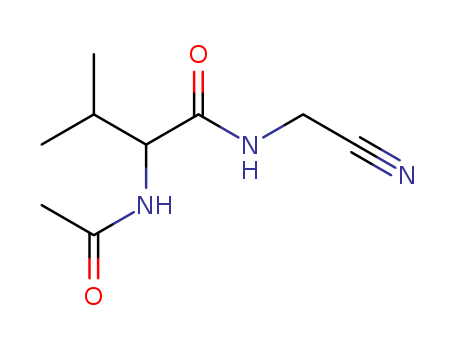 Butanamide, 2-(acetylamino)-N-(cyanomethyl)-3-methyl-